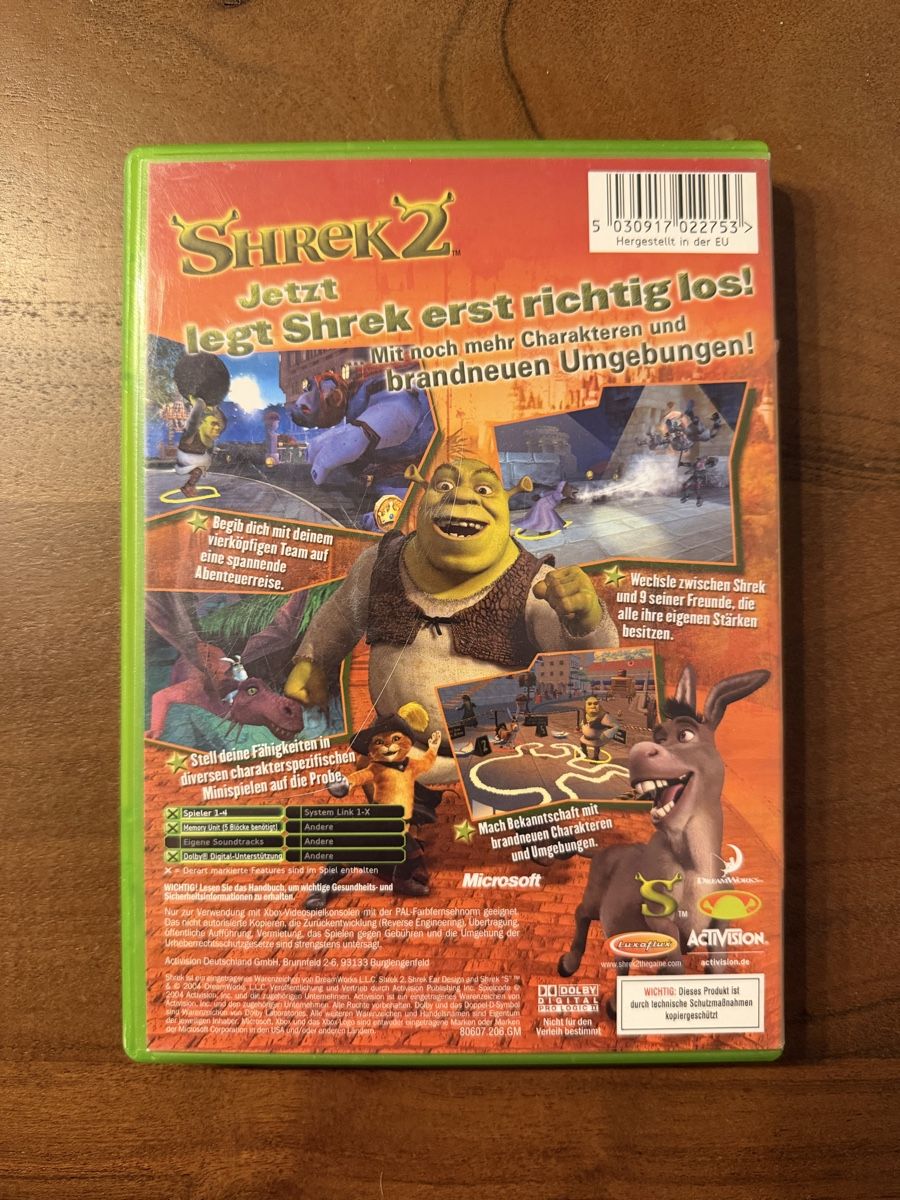 Microsoft Giochi: Shrek 2 für Xbox – Usato da Thunstetten venduto da Virus_33 2