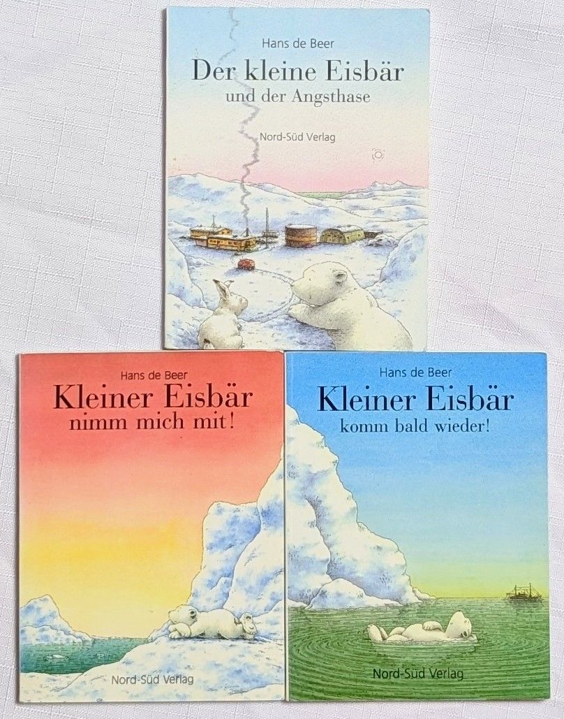 Libri: 3x Büchlein - Der kleine Eisbär - Hans de Beer – Usato da Wängi venduto da ABIZONE-86