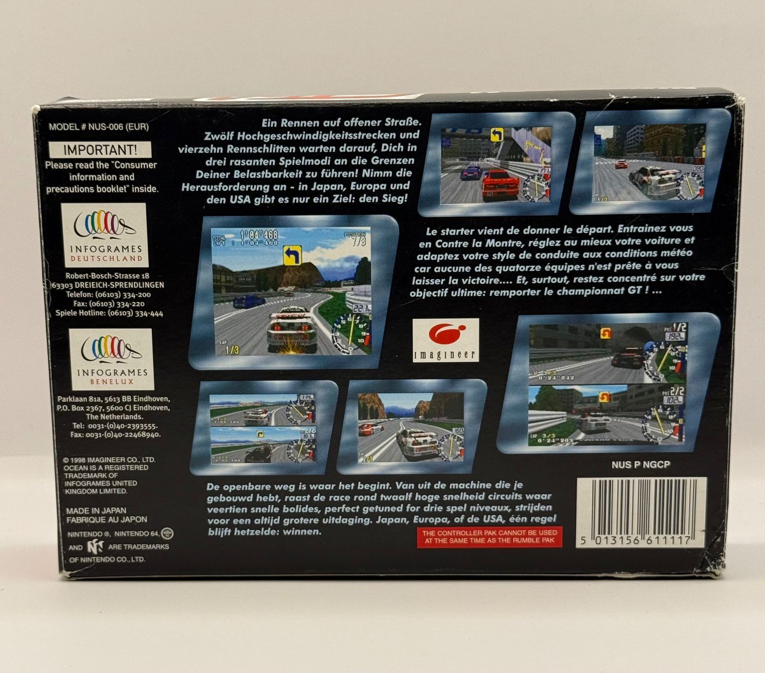 Nintendo Spiele: GT 64 Championship Edition - Nintendo 64 – Gebraucht aus Dietikon von gab_qz7y 1