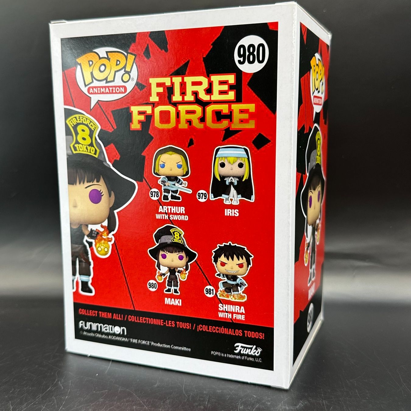 Funko Statuette: Funko Pop! Fire Force Maki 980 – Usato da Düdingen venduto da Nerdworld 1