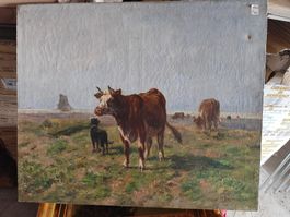 Antikes Gemälde