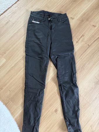 John Doe, Motorrad Hose, Lederimitat Optik, gr W27/L32 neu!