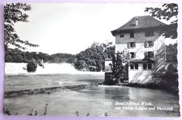 Hotel Schlössli Wörth mit Schloss Laufen und Rheinfall