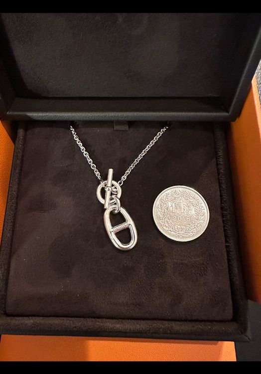 Pendentif Vintage Argenté Avec Cristal Et émeraude - Modèle 4959, Occasion Sans Marque