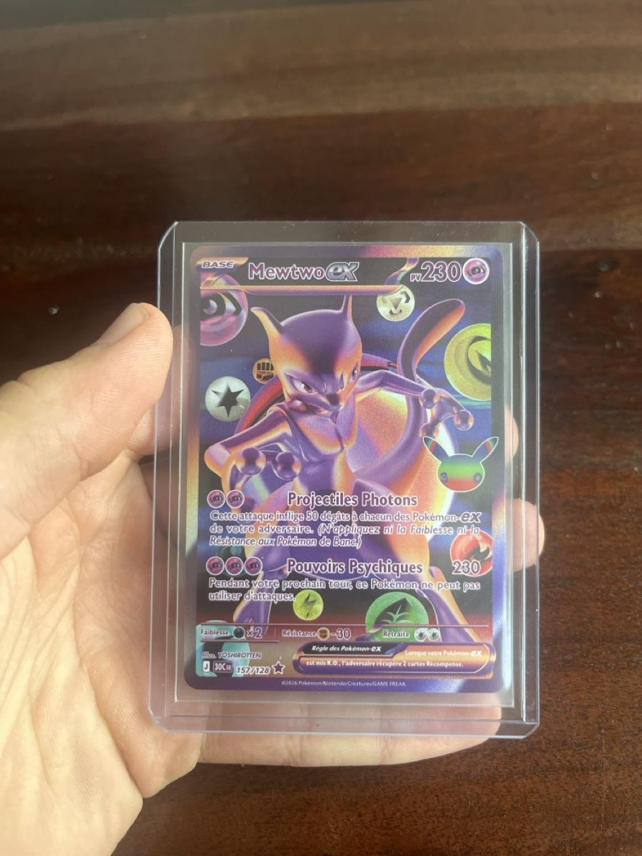 Pokémon Carte collezionabili: Mewtwo ex 157/128 Pokémon  – Nuovo (secondo la descrizione) da Pully venduto da dom8304