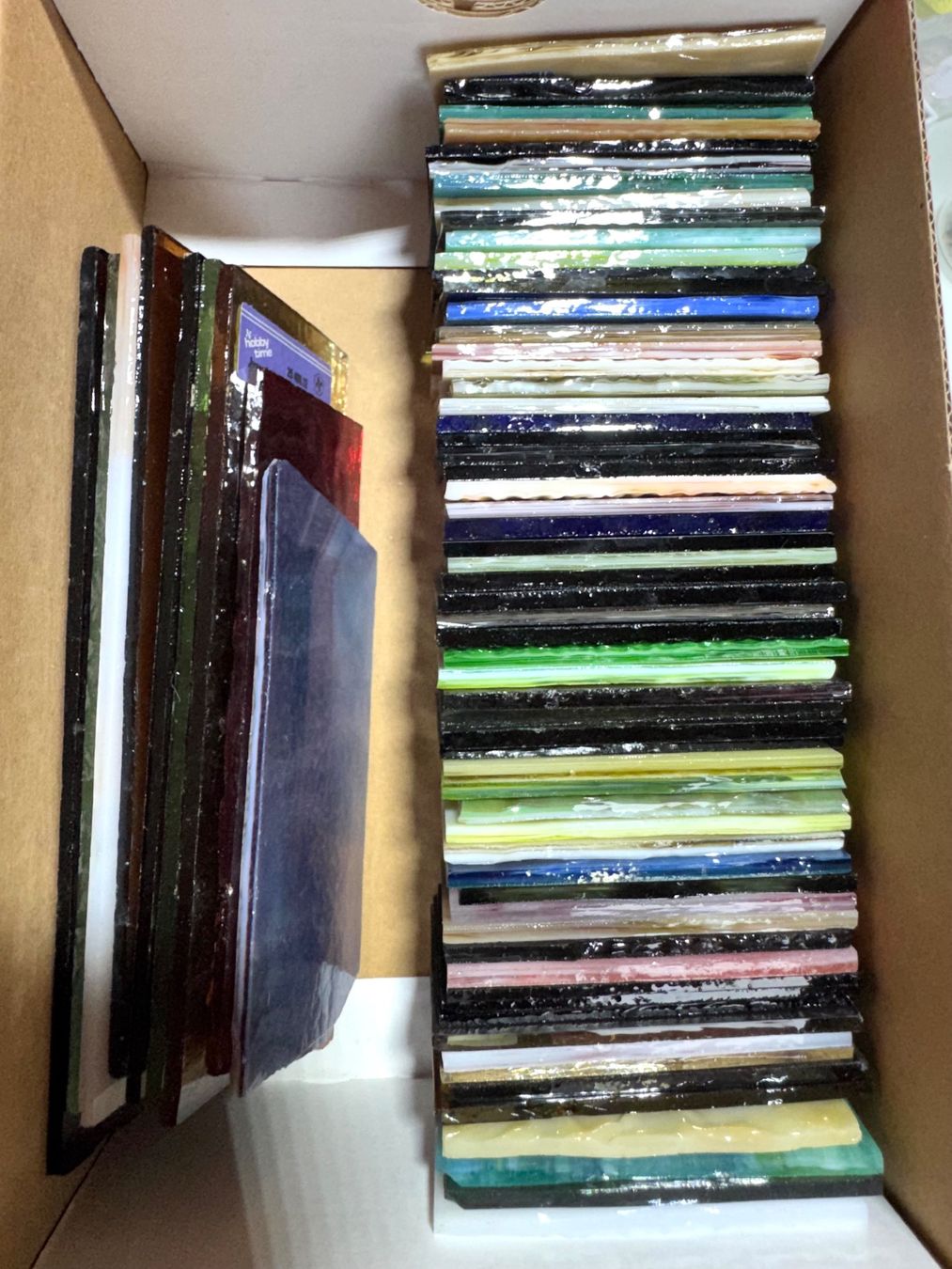 Kit bricolage: Tiffany Glas grosser Restposten  ca 2.2 Kilo – Nuovo (secondo la descrizione) da Leuggern venduto da unico10 9