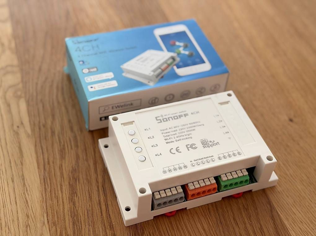 Schalter: Sonoff 4CH – Gebraucht aus Wil SG von JoRaHa