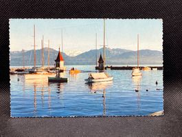Morges, Le Port et le Mont-Blanc