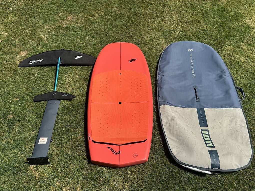 Tavole da surf e di nuoto: F-One Wingfoilboard 105l mit Foil Set Phantom 1680 – Usato da Wettswil venduto da anmabo