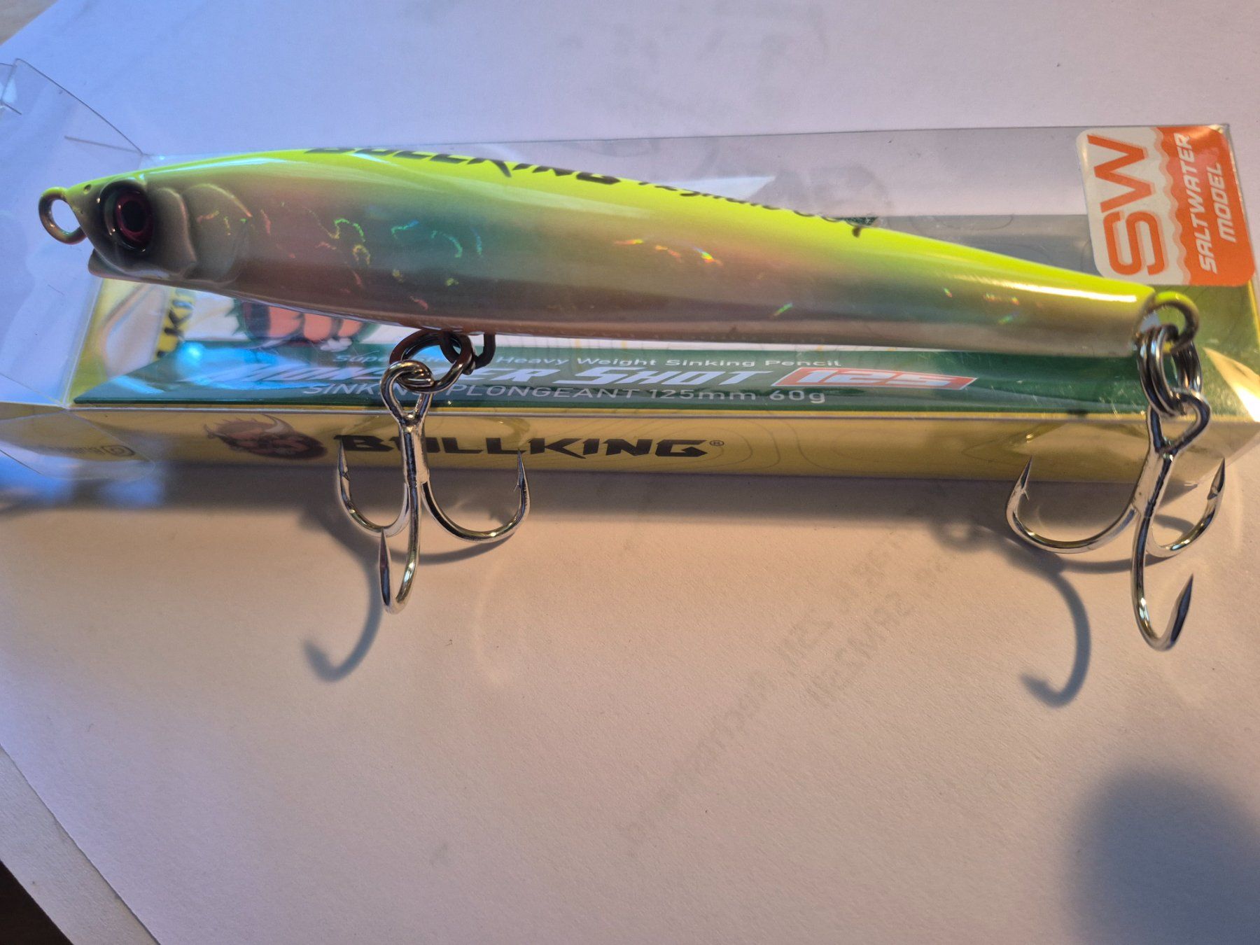 Esche: Monster Shot Stickbait 60gr – Nuovo e nell'imballaggio originale da Bigenthal venduto da FSB1 1