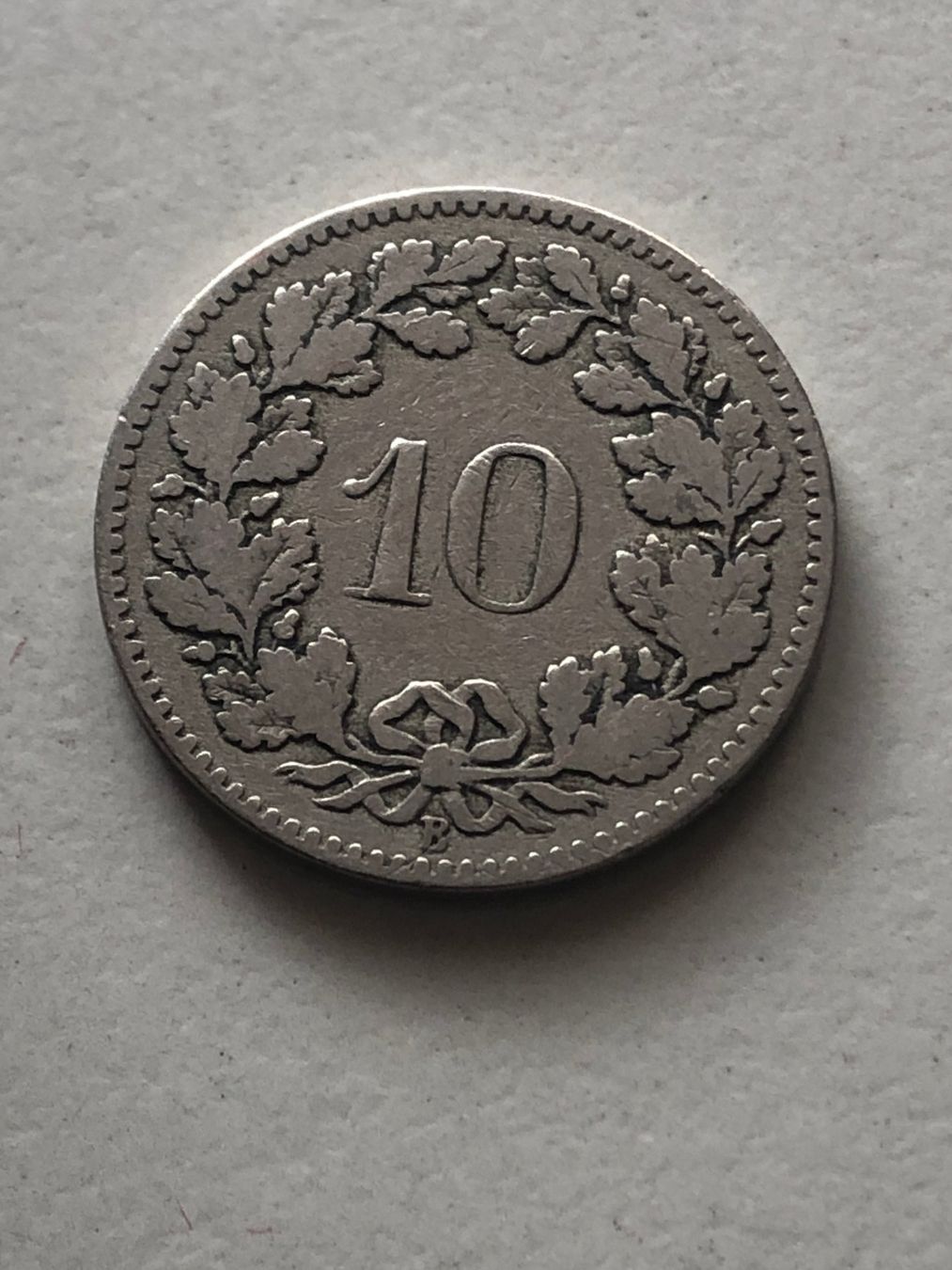 Tutti le monete: 10 Rp. 1880 – Usato da Schötz venduto da Odpa 1
