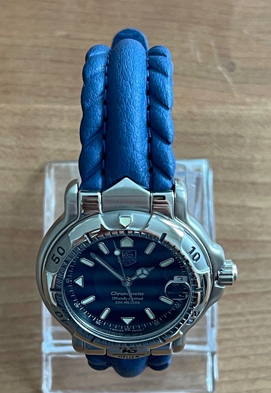 Tag Heuer Uhren: 1995 TAG Heuer Chronometer Automatic Ref WH5213-K1 revidiert – Gebraucht aus Embrach von Canderau 8