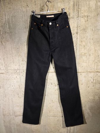 Levi’s Premium Ribcage Straight Ankle Damen Jeans Schwarz 36