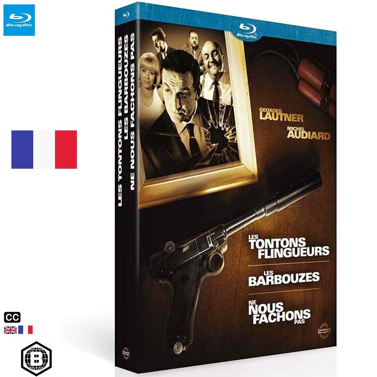 Tutti i DVDs: Coffret Georges Lautner & Michel Audiard - BLU-RAY – Nuovo e nell'imballaggio originale da Semsales venduto da __Florian__