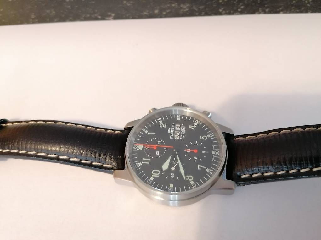 Fortis Montres: Fortis Chronograph Automatic Ref. 597.11.141.1 – D'occasion à Eschen par Smatt93 4