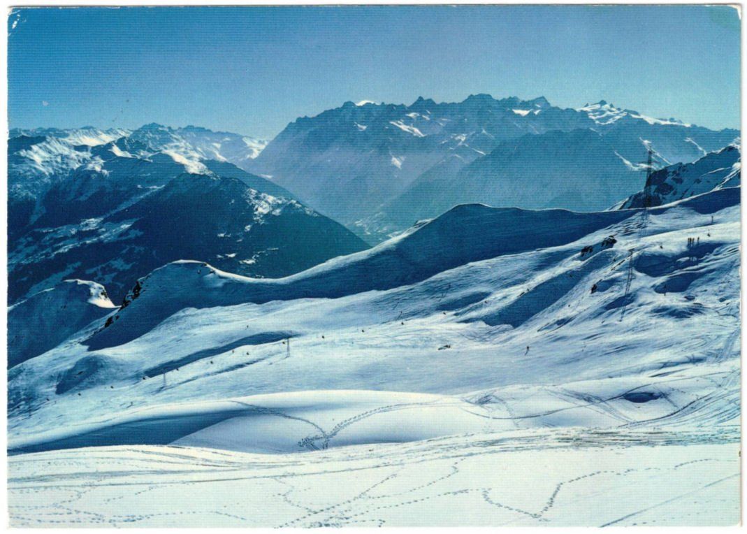 Cartoline postali: Verbier - Sessellift Savolayres – Usato da Binningen venduto da Mountainrider