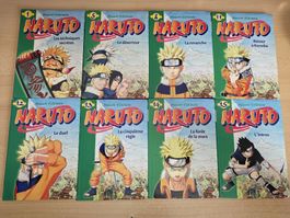 Naruto tome 1, 5, 8, 11, 12, 13, 14, 15 mangas pour enfants 