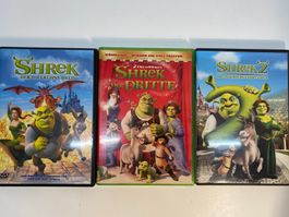 Shrek - Trilogie. 3 Stück Kinder-DVD