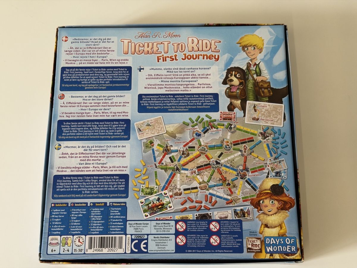 Spiele: Ticket to Ride: First Journey – Gebraucht aus Peseux von vol_5fp6 1