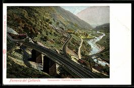 Pianotondo, Ferrovia del Gottardo, Viado