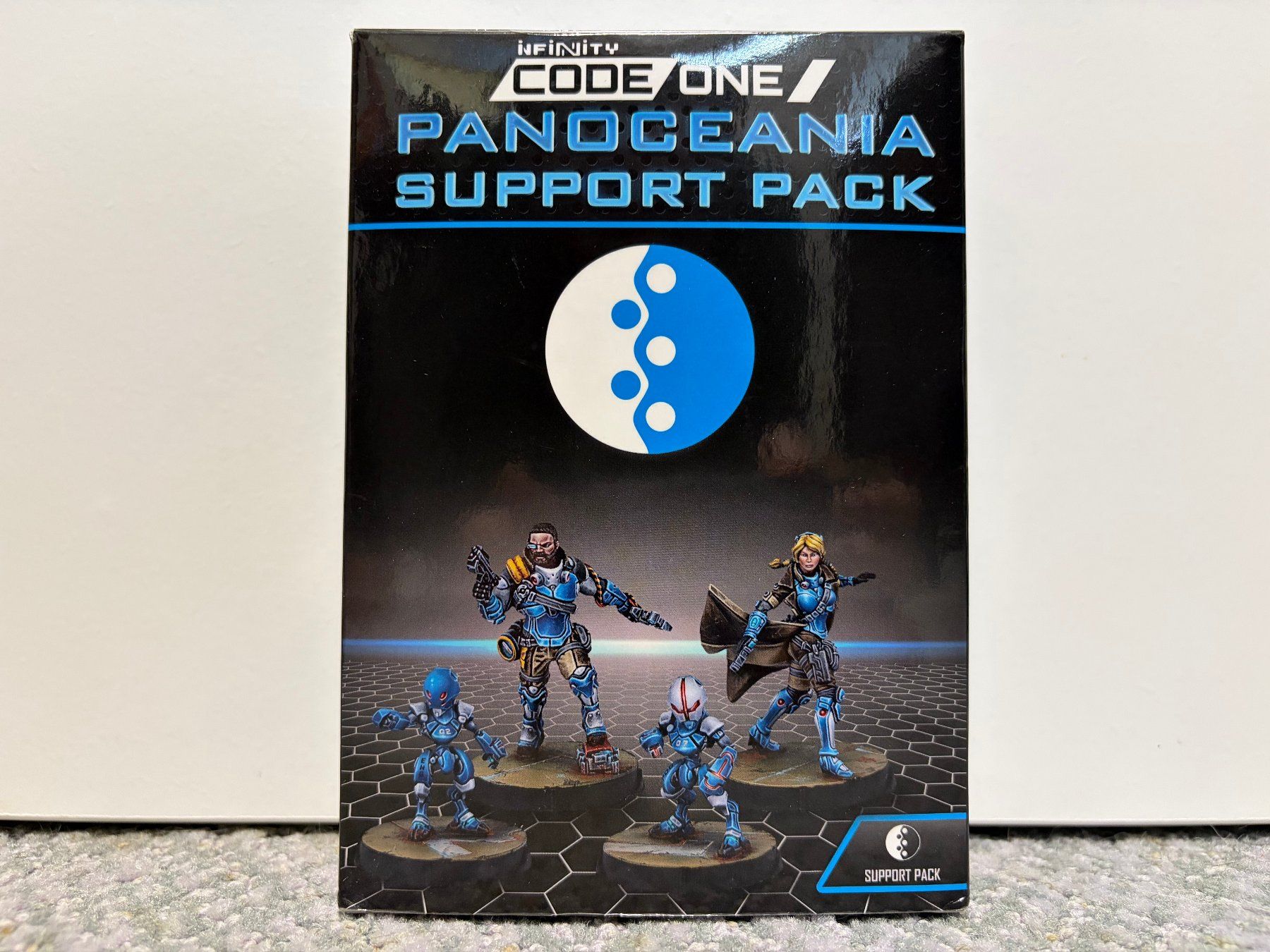 Kit di modellismo & Modellini statici: Infinity Panoceania Support Pack Miniaturen – Nuovo e nell'imballaggio originale da Buchs AG venduto da pebob