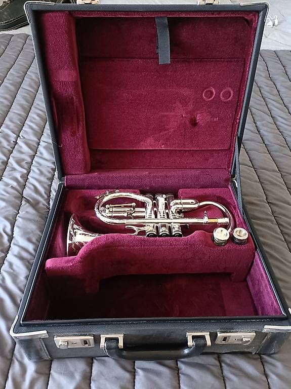 Musikinstrumente: Cornet soprano mib Geneva Cardinal – Neu und originalverpackt aus Féchy von SM73