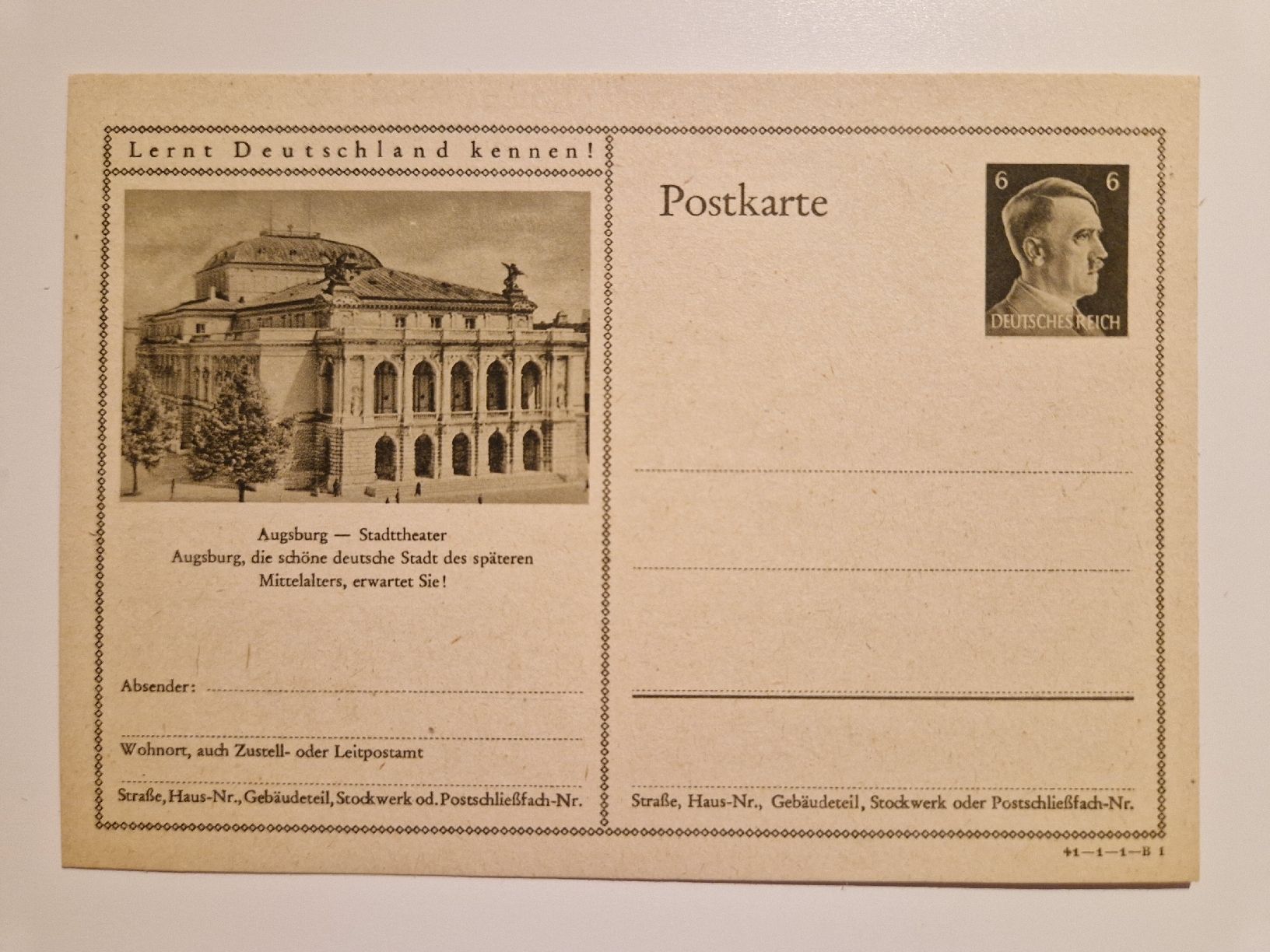 Tutti i francobolli: Deutsches Reich Postkarte – Nuovo (secondo la descrizione) da St. Gallen venduto da Enrico_SG