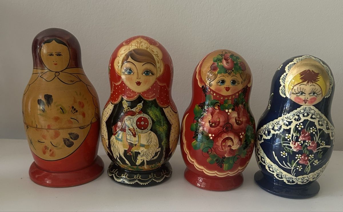 Figuren: 4 Matroschkas  – Gebraucht aus Hochfelden von larson27