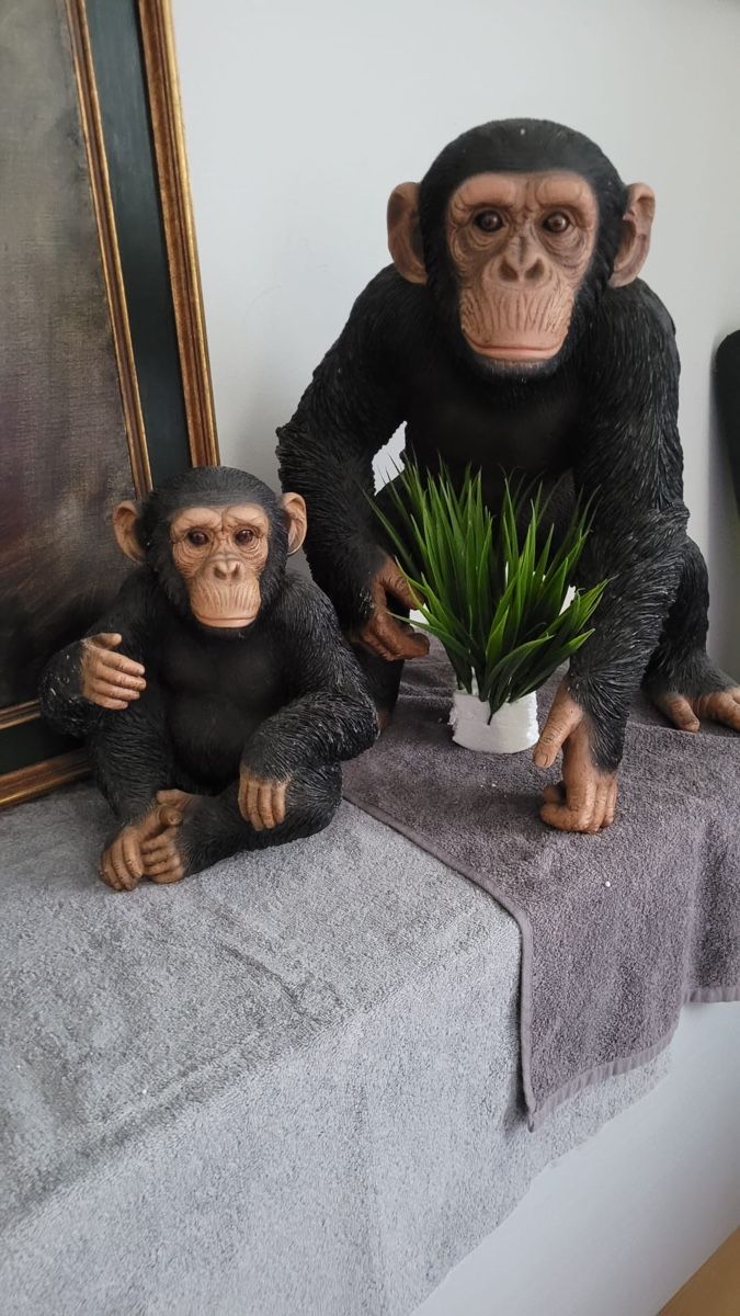 Statuette: Affen-Deko Figuren 2 Stk. – Usato da Basel venduto da m_schwarz