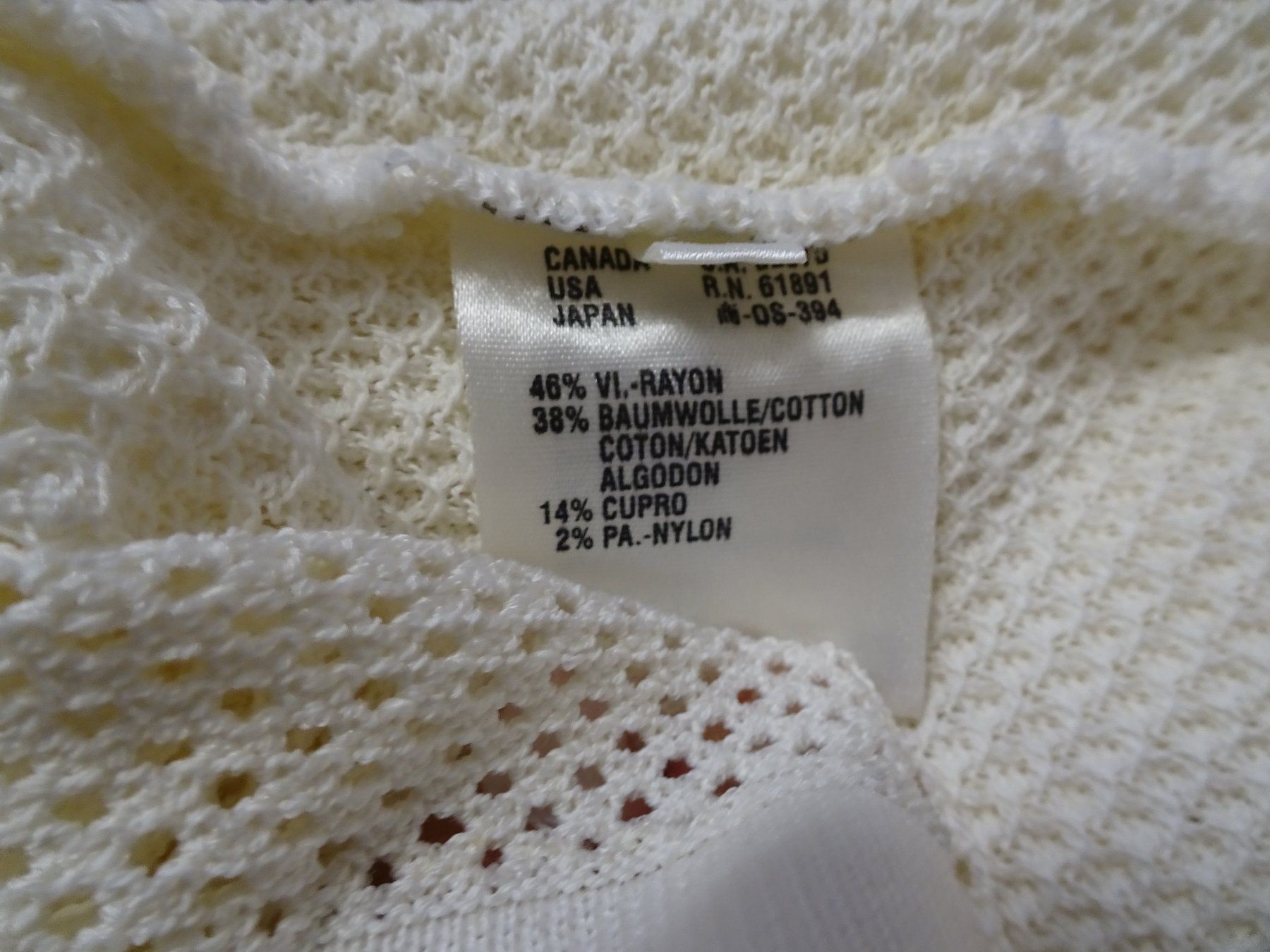 Escada Maglioni & Felpe: CHIC ORIG ESCADA CRUISE LIGHT SUMMER PULLOVER  - WHITE 38+ – Nuovo (secondo la descrizione) da Oberwil b. Zug venduto da JICKY-1889 5