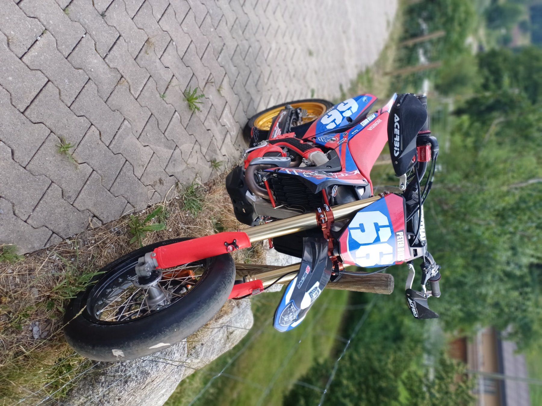 Honda Route: Honda CRF 450 Supermoto – D'occasion à Rohrmatt par PB6130 8