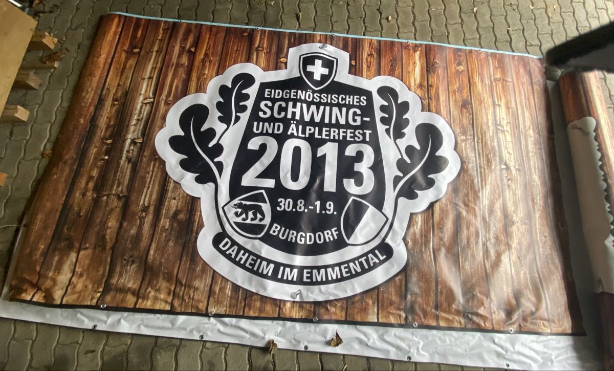 Foto & Immagini: Banner, Blache ESAF 2013 – Usato da Langenthal venduto da OldNr7 1