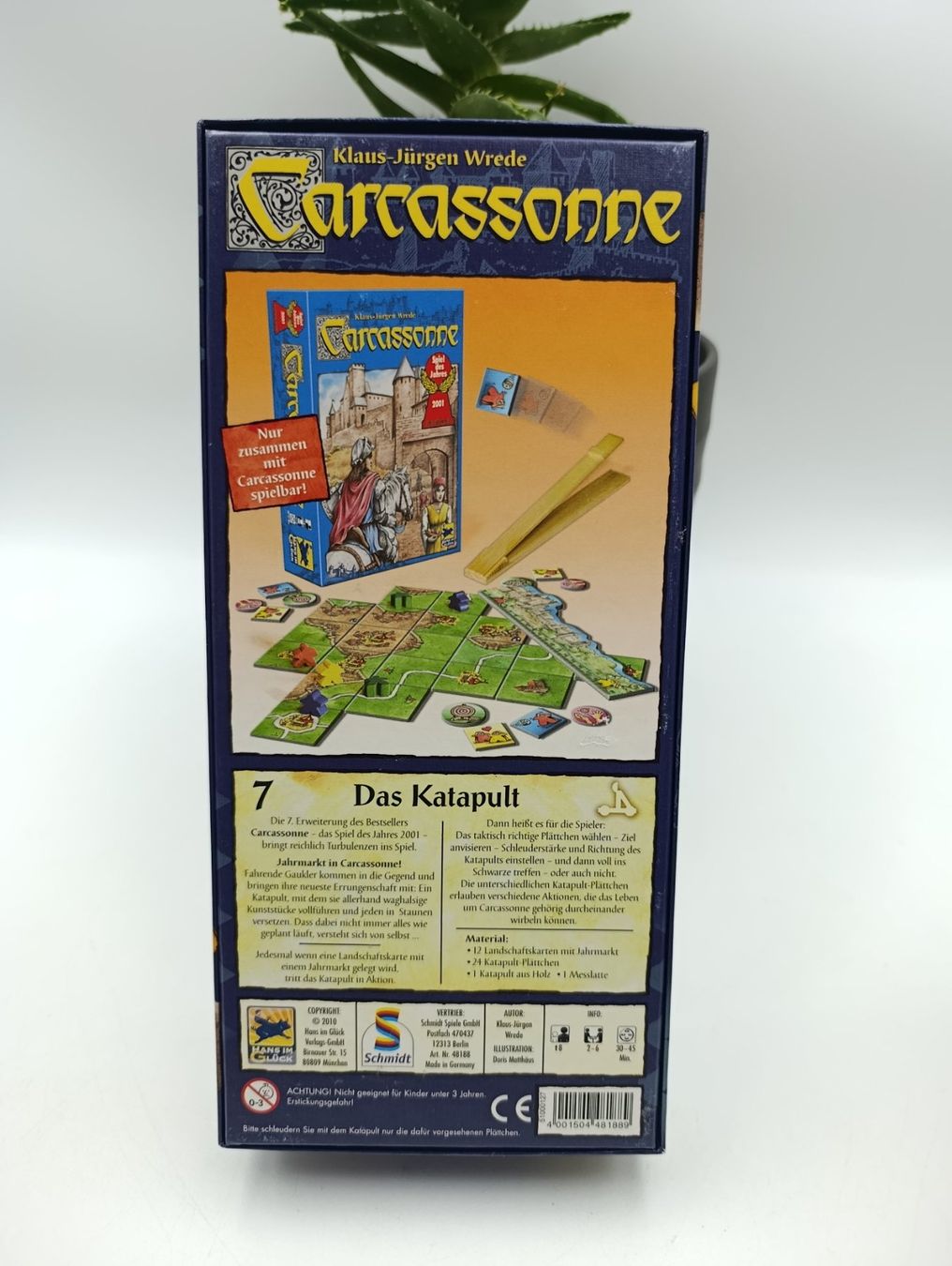 Jeux: Carcassonne Erweiterung: Das Katapult – D'occasion à Wil SG par Donaldus 1