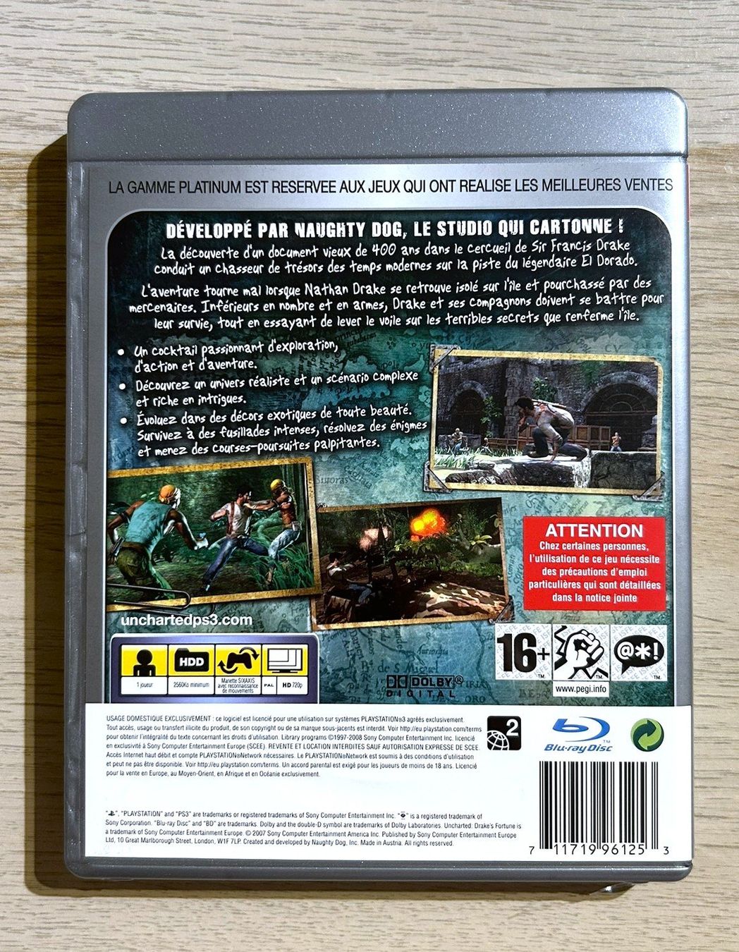 Sony Giochi: Uncharted: Drakes Fortune PS3 – Usato da St. Gallen venduto da Alpine.Arcade 1