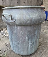 Antiker Kupfer-Trog, Botich, Zuber 49cm Breit und 60cm Hoch
