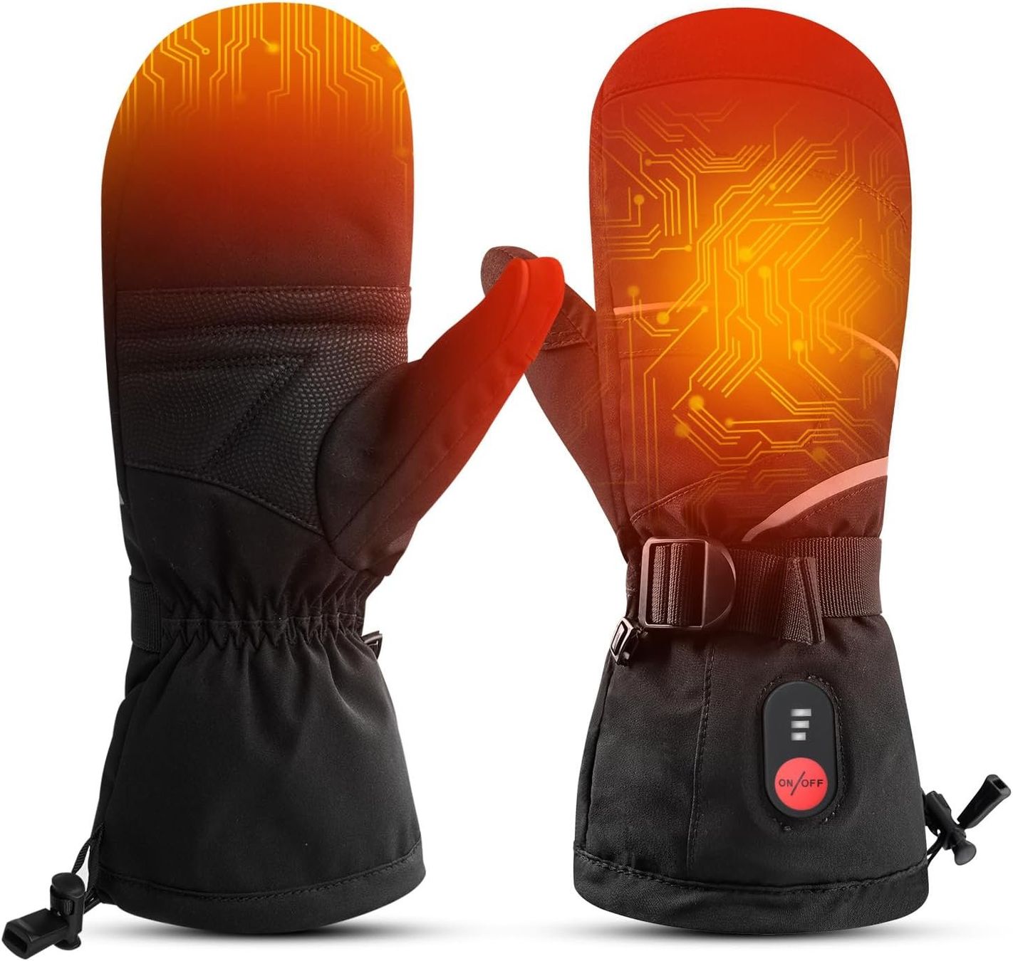 Handschuhe & Handstulpen: Beheizbare Ski Fäustlinge Unisex Akku Touchscreen – Neu und originalverpackt aus Suhr von SchnapperCH