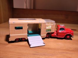 Modellauto Matchbox King Size Dodge Tractor, Horse Van