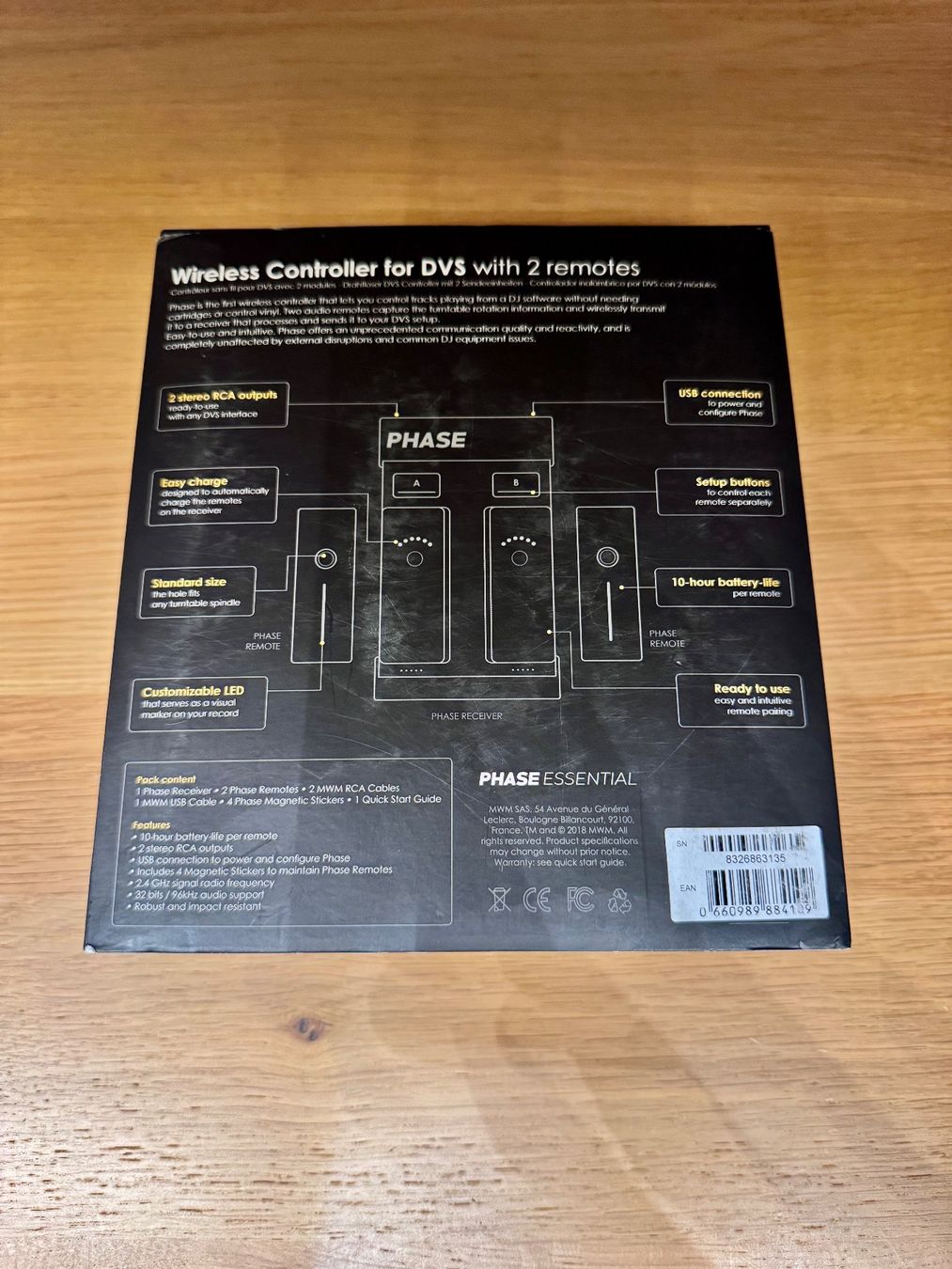 Strumenti musicali: Phase DJ PHASE Essential 1x Empfänger 2x Sender Serato Pro – Nuovo (secondo la descrizione) da Kilchberg ZH venduto da IROC84 9