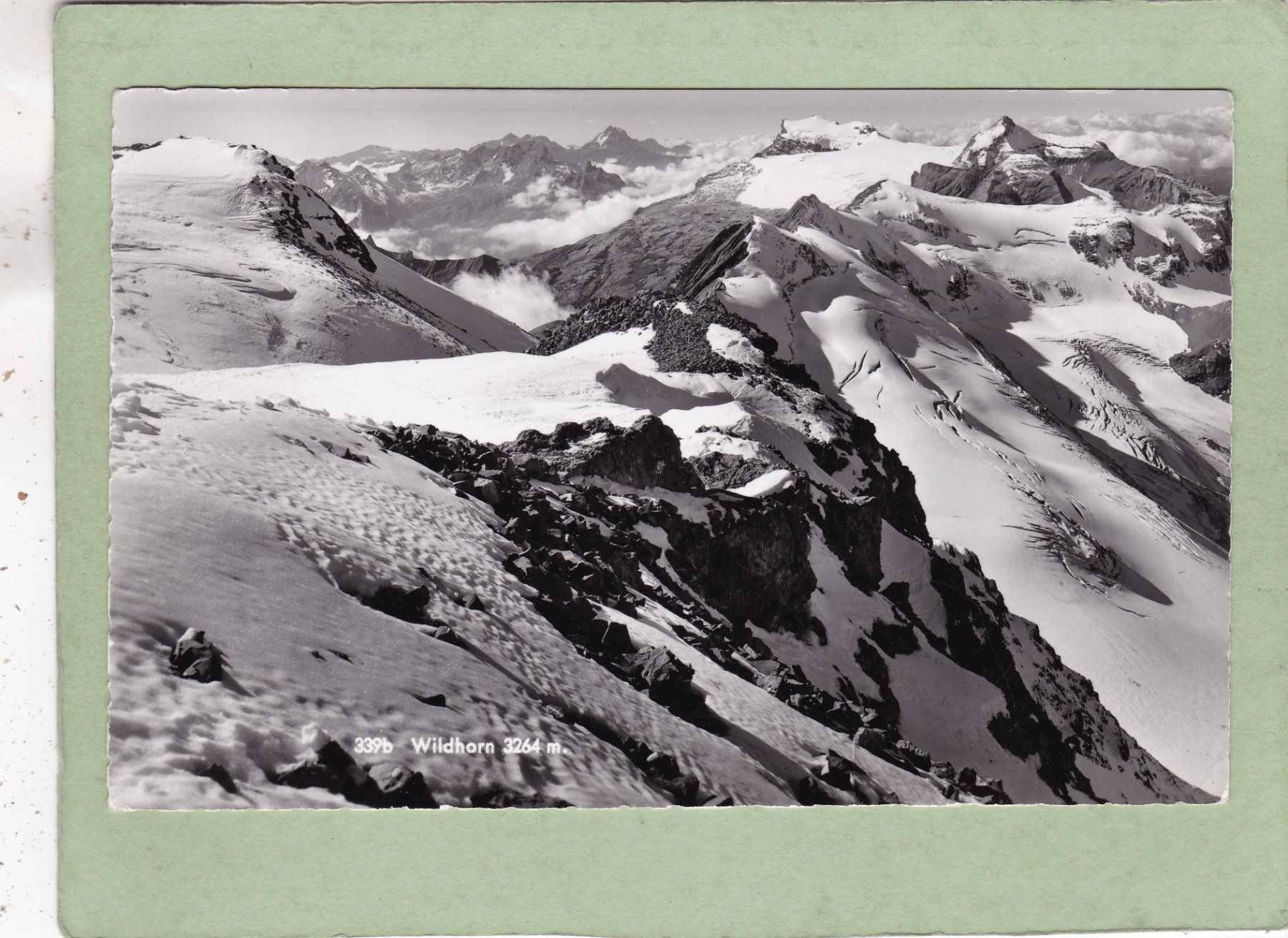 Ansichtskarten: Wildhorn 1956 – Gebraucht aus Herisau von Lisegrat2008