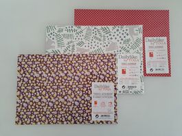 3 Stk. DailyLike Stoffpapier A4, Basteln       Neu!