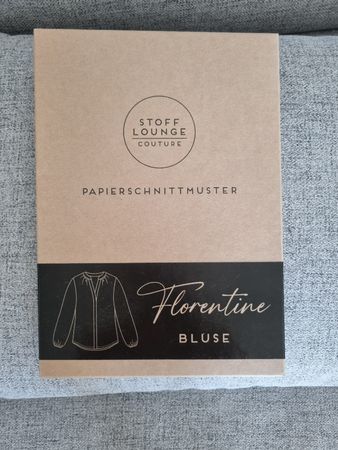 Papierschnittmuster Florentine Bluse Stoff Lounge Couture
