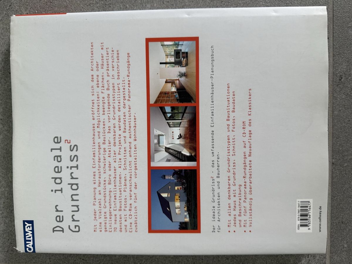 Libri: Buch Der ideale Grundriss 2 – Nuovo (secondo la descrizione) da Oberwil-Lieli venduto da nils7919 1