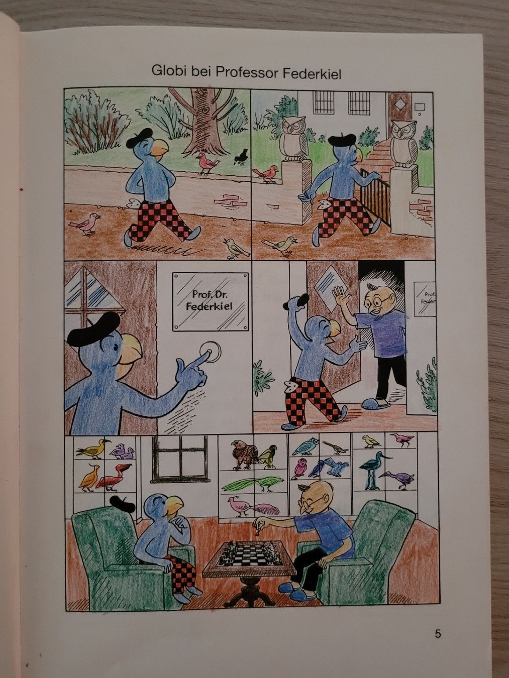 Libri: Globi und der Madagaskar-Vogel, 1995 – Usato da Perlen venduto da Safari_23 2