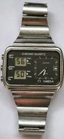 Omega Seamaster Chrono-Quartz Vintage Uhr 2 KHz Top Zustand
