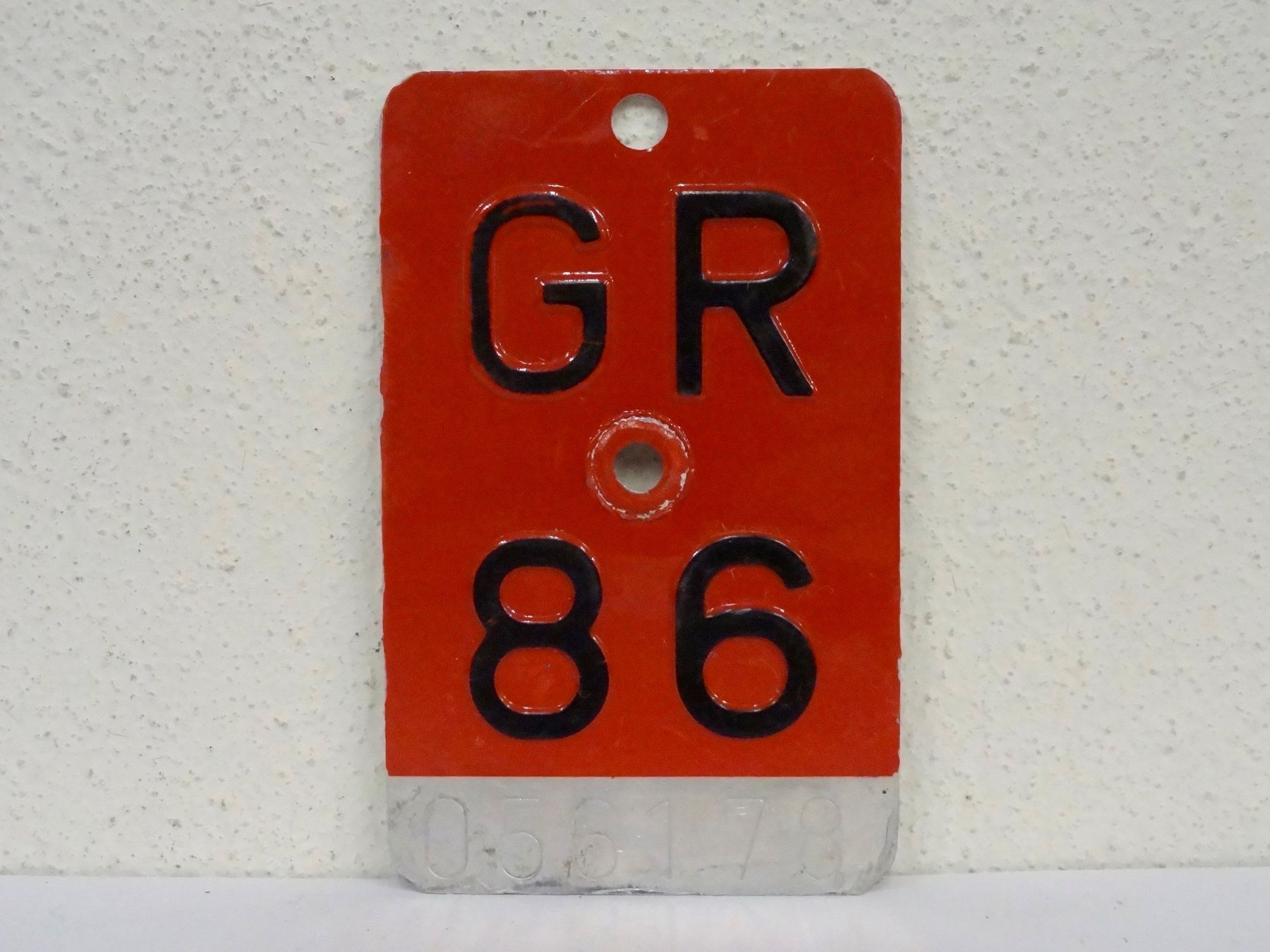 Ecriteaux: GR 86 VELONUMMER - FAHRRADSCHILD – D'occasion à Kerzers par djstarsky73
