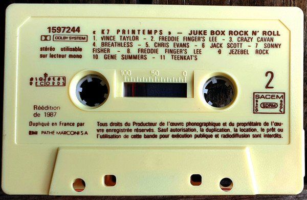Cassettes audio: CASSETTE COMPILATION - ROCK'n'ROLL – D'occasion à PORRENTRTUY par RABAIS_SPORT 2