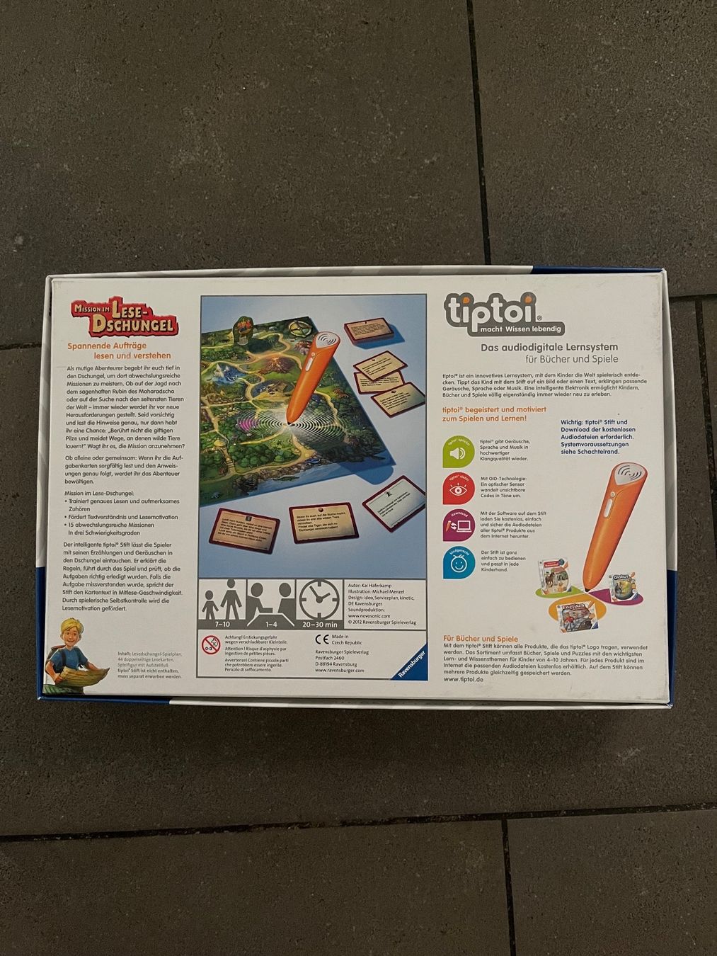 Ravensburger Spiele: Mission im Lesedschungel - tiptoi – Gebraucht aus Lenzburg von eljare 2