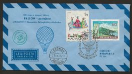 Ballon Brief 1971 Schweiz Ungarn Luftpost Katalog 35.-