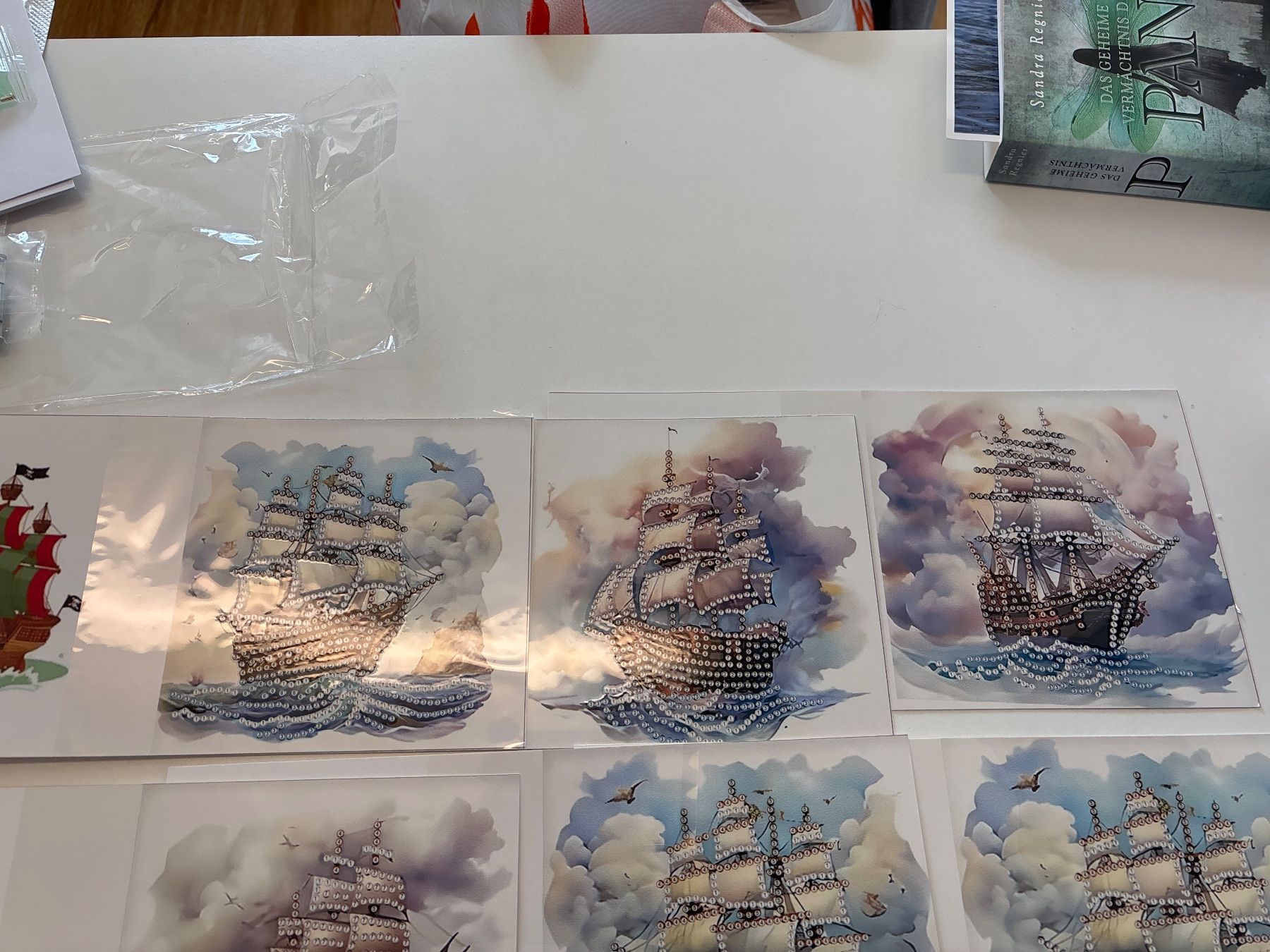 Kit bricolage: Diamond Paiting Karten Piratenschiff – Nuovo (secondo la descrizione) da Amriswil venduto da SCHLOSSGEISTLI 1