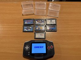 Gameboy Advance und 7 Spielen